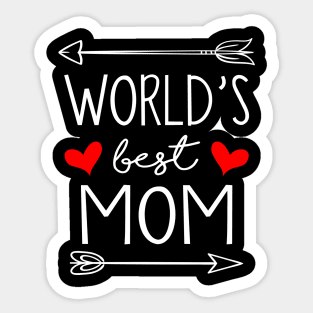 World's Best Mom - Mother's Day Gift Sticker